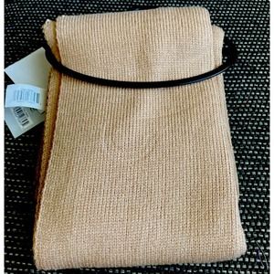 West Loop, Knit Scarf, Brown Winter Accessories * Warmth, Fashion, One Size H154